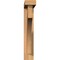 Ekena Millwork Westlake Block Smooth Bracket w/ Offset Brace, Western Red Cedar, 3 1/2"W x 20"D x 20"H BKT0402X20X20WTL05SWR - alternate 4